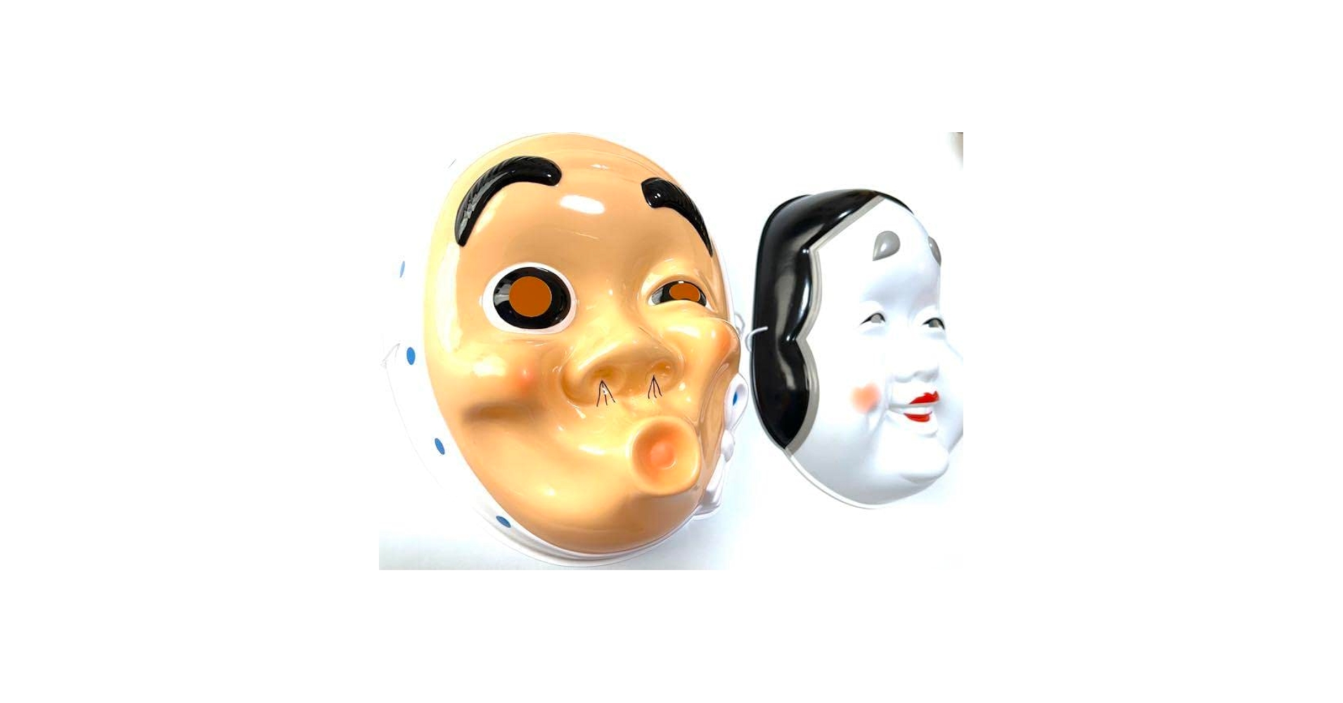 Amazon.co.jp: ひょっとこ お面 おかめ おたふく お多福 お祭り