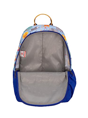 Image of COSMUS KIDO ANIMO Printed School Bag 20L - 16 inches Kids Polyester Backpack ideal for Boys and Girls of Age Group 2-5 yrs | Small Students Daypacks