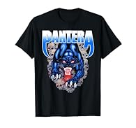 Official Licensed Bravado Pantera Black Panther Official Pantera Merchandise Lightweight, Classic fit, Double-needle sleeve and bottom hem