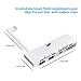 immagine 6USB 3.0 IMac HUB, Rocketek Powered Hub con 4 porte USB 3.0, Dotato di Lettore di schede di Memoria SD/TF Compatibile con 2019/2017 iMac e 2017 iMac PRO e Dopo