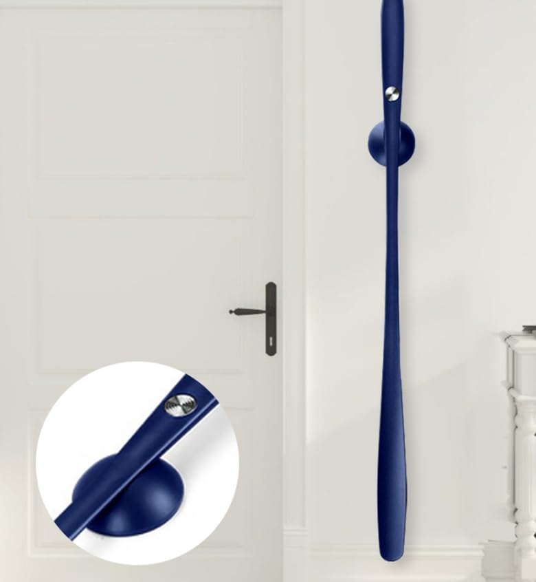 Luminexia Calzador Largo 72.2cm Ayudantes de Zapatos Perezoso Portátil,Calzador magnético de Pared，Calzador de Plástico para Levantamiento de Zapatos