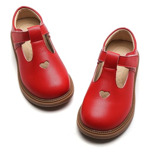 WUIWUIYU Girls Princess Oxfords Halloween Shoes T-Strap Casual Walking School Uniform Dress Mary Jane Flats2