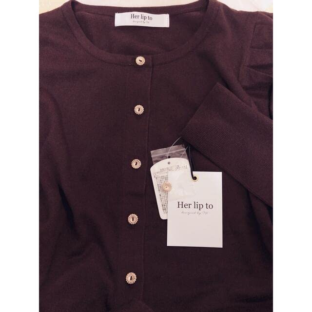 Amazon.co.jp: Herlipto Volume Sleeve Cardigan espresso : おもちゃ