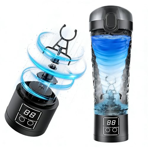 RUIHANDA Electric Protein Shaker Bottle 700ml BPA-Free USB Rechargeable Mixer Cup for Protein Shakes at Home Gym & Travel
