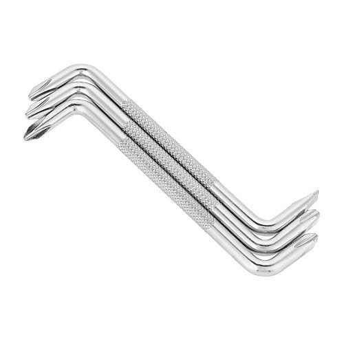 Samfox Offset Screwdriver Set - Right Angle Phillips Screw Driver - 90 Degree Phillips Screwdriver/Flat Head Bent Screwdriver Set 3Pcs Angle Screwdriver #TOP5