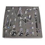 United Scientific ORGKIT-16 Deluxe Organic Chemistry Glassware Kit, 16 Piece