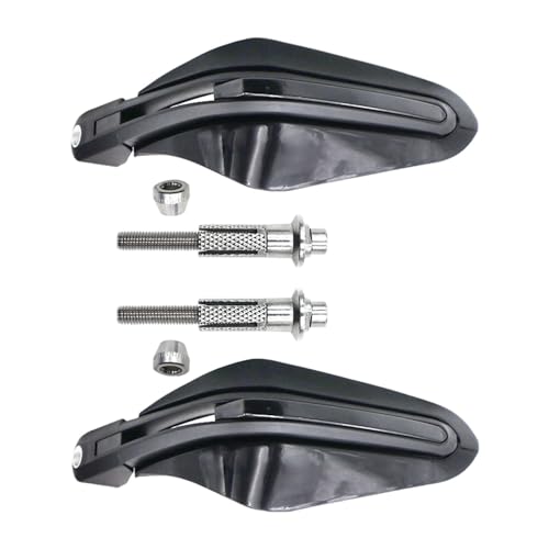 Garde guidon protège mains universels pour motocross et VTT noir 22mm