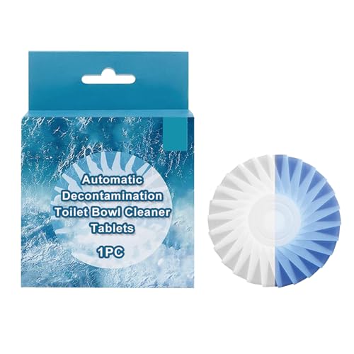 Mnozreo Blocs WC Eau,Toilettes Propres Désodorisant Bleu,Toilettes Propres Désodorisant Bleu,WC Net Energy Bloc Anti-Tartre,Pastilles Désodorisantes et Détartrantes,1PC