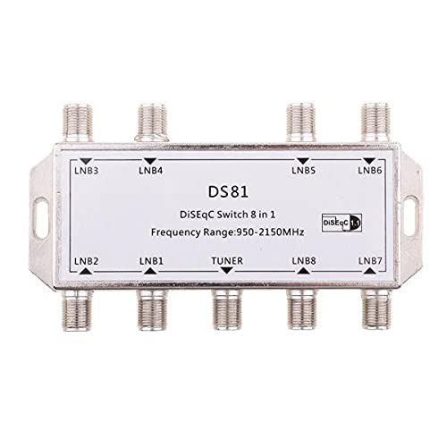 MERISHOPP 2Xfta Switch 8X1 Diseqc Satellite Dish for Fta Receiver 8 in 1 Multi Lnb Lnbf|Consumer Electronics | Tv Video & Home Audio | Tv Video & Audio Accessories | Satellite Signal Multiswitches-image-17