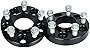IRONTEK 1in Hubcentric Spacers 5x114.3mm (70.5mm Bore, 14x1.5 Studs) 5x4.5 Wheel Spacers Adapter 25mm FITS 2015-2020 for Ford Mustang Black 2 PCS