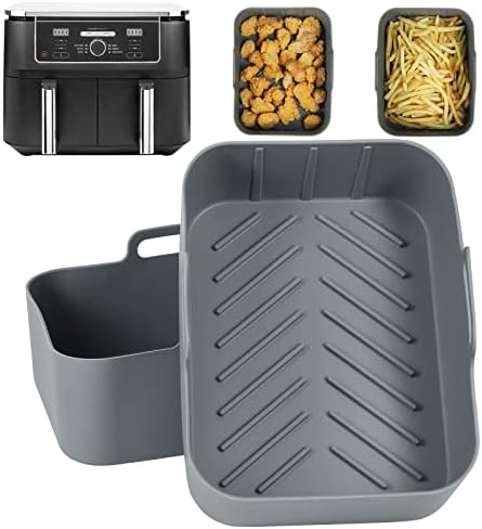 Tapis En Silicone Pour Ninja Air Fryer AF400EU, AF451EU, DZ401 – Protection Anti-rayures, Rangement Intégré