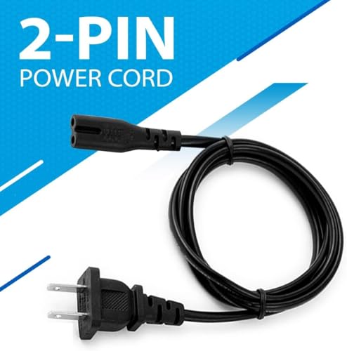 Image of 10ft Prong Power Cord for Sony PS5, PlayStation 5, Xbox One S /X Series X /S