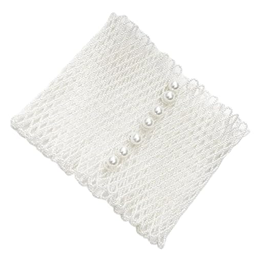 Wide Waist Belt Chain Dancers Costume Belt For Wrap Dress Pearls Chain Belt For Suit Skirt Jeans Body Jewelry