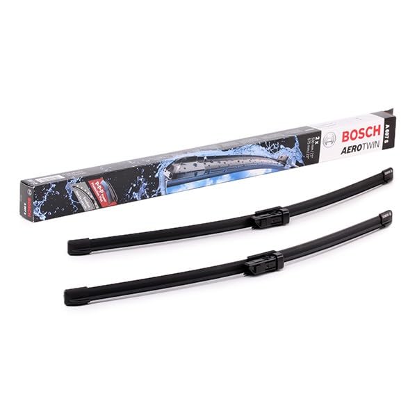 Image secondaire de Bosch Balais d'Essuie–Glace Plats Aerotwin A697S, Longueur: 530mm/575mm – 1 Paire de Balais avant