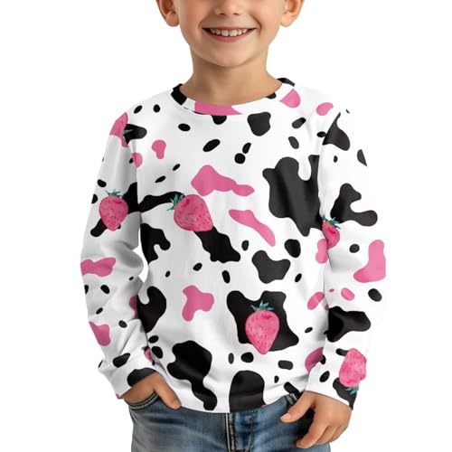 Image of Girls Basic Tee Shirts Outdoor Long Sleeve Shirt Winter Clothes Size 3-16 Top Fall Clothes Gift for Holiday