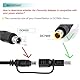 DC8020 Buchse auf DC7909 Stecker, Adapter für Solarpanel, Wohnmobil, tragbare Kraftstation, Solargenerator, kompatibel mit Jackery Explorer-Serie, 1 Stück