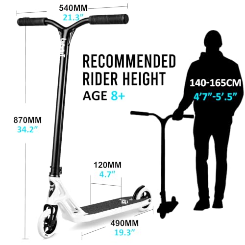 Image of Limit LMT91AZ Lightweight Pro Stunt Trick Scooter for Teens and Adults