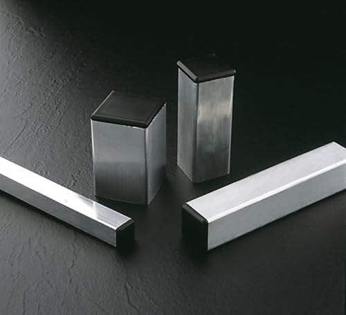 Image of Caplugs SQR-1-1 /2-10-14 SQR Series, Plastic Plug for Square Tubing, LD-PE, to fit Square Tube Size OD 1.500 inch Wall Thickness 10-14 Ga. (0.134-0.083) inch, Impact-Resistant Base, Black, 40 Pack (99395087)