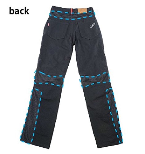 ラフアンドロード ハーフメッシュストレッチブラックデニムパンツ Amazon | ラフアンドロード(ROUGH&ROAD) バイク用パンツ ハーフ