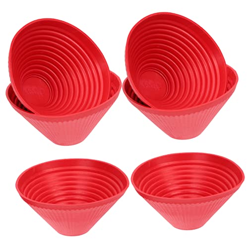SOLUSTRE 6Pcs Rubber Jar Opener Gripper Pads Multi Purpose Kitchen Tool for Easy Jar Opening Heat Insulation and Non Slip Design for Weak Hands and Tight Containers