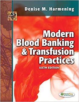 Modern Blood Banking & Transfusion Practices (M... B076FY953N Book Cover