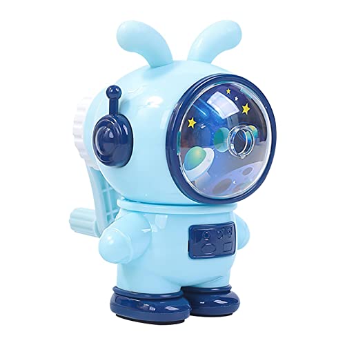 鉛筆削りマニュアル | 小型ハンドヘルド鉛筆削り - 鉛筆削り 自動前進または後退 ホブ 滑り止めストライプ 3速ペン先 - 学生の学校教育 Fulenyi