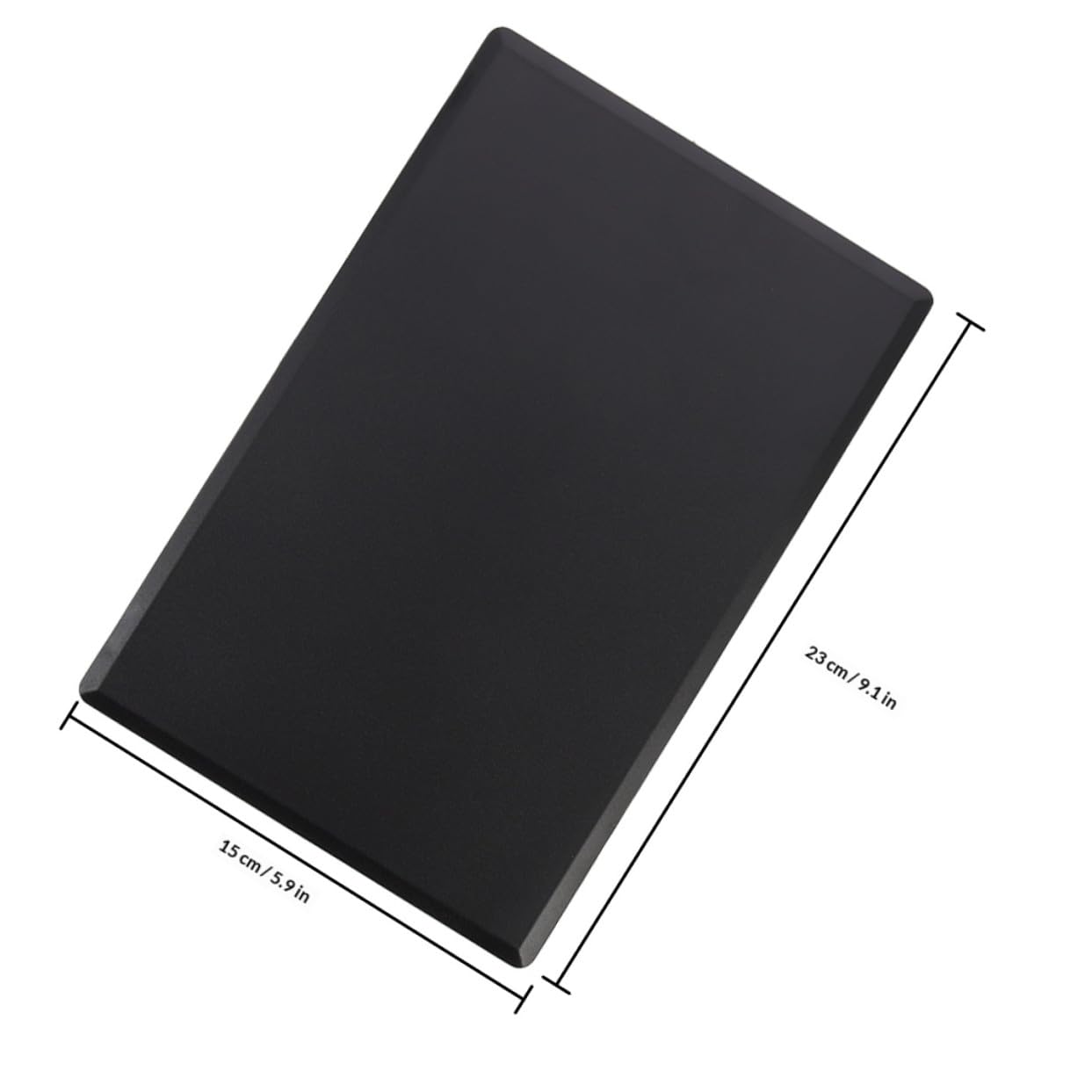 MAGICLULU Palette di Ombretti Magnetica Vuota Colore Nero 2 Pezzi in Abs Leggero e Resistente per DIY Eyeshadow e Make Up On-the-go
