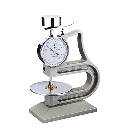Multi-Probes Rubber Thickness Gauge LP-10-C Medidor de Espesor de Goma, Rango: 0-10mm, Resolución: 0.01mm miniatura 1