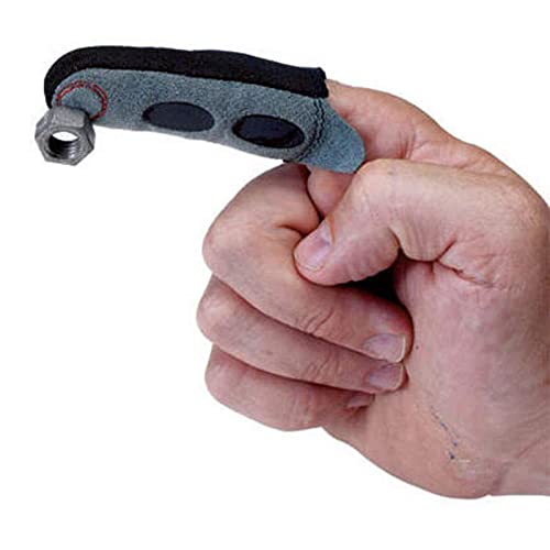 6 piezas Guante magnético original, Funda magnética dedos que sujeta cualquier objeto pequeño de metal ferroso en la punta de los dedos, ideal lugares estrechos, para uso en el hogar o en el trabajo