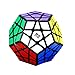 Megaminx Speed Cube, 3x3x3 Pentagonal Speed Cube Dodecahedron Magic Cube Puzzle Black