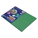 Riverside 3D Construction Paper, Green, 18