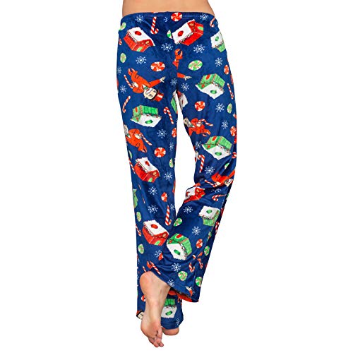 Monopoly Man Women's Navy Lounge Pants3