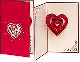 valentinstag herzen basteln Eine Valentinstagskarte für alle, die Überraschungen lieben. Ob Mann, Frau, Freund, Freundin, Partnerin oder Partner - mit dieser Karte liegen Sie richtig! Auch als Gutschein oder als Beilage zu einem romantischen Geschenk. Jeder Karte liegt im Set ein passender weißer Umschlag bei. Ideal zum Verschenken.