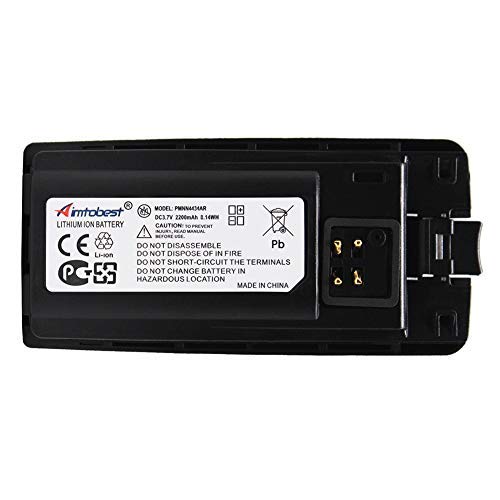 Aimtobest Pmnn4434A Pmnn4434 2200Mah Li-Ion Battery Compatible For Motorola Rmu2040 Rmu2080D Rmu2080 Rmv2080 Rmm2050 Xt420 Xt460 Portable Radios #TOP20