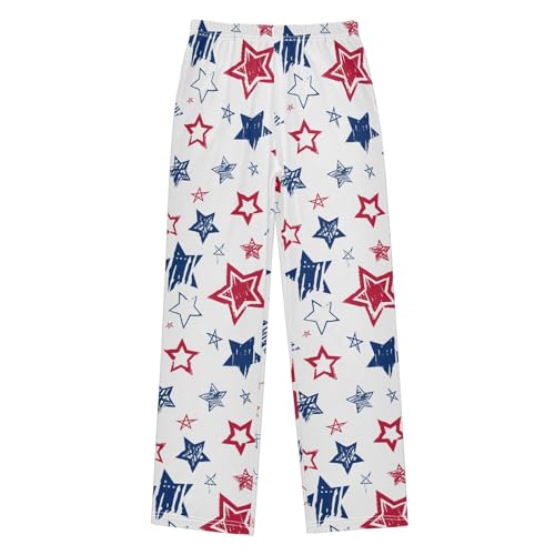 Abstract Hand Drawn Stars Boys Pants for Kids Jogger Pants with Pockets S-XL