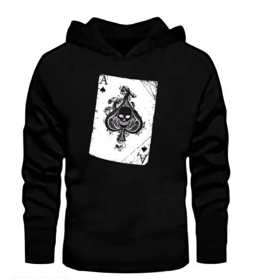 Tees Collection Full Sleeve Hooded T-Shirt with Printed Design-picture-11