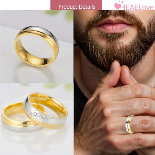 Customizable Photo Rings for Couples Heart Fingerprint Engraved Text Rings for Best Friends Sisters Promise Rings Custom Patterns 8mm 6mm Width Birthday Gift Titanium Steel4