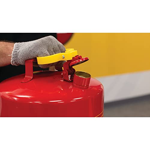 image for Eagle 1 Gallon Type I Green Safety Gas Can for Oil and Other Combustib