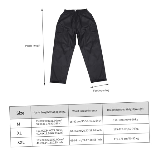 Pantalon imperméable double épaisseur coupe-vent pour le travail extérieur - 2