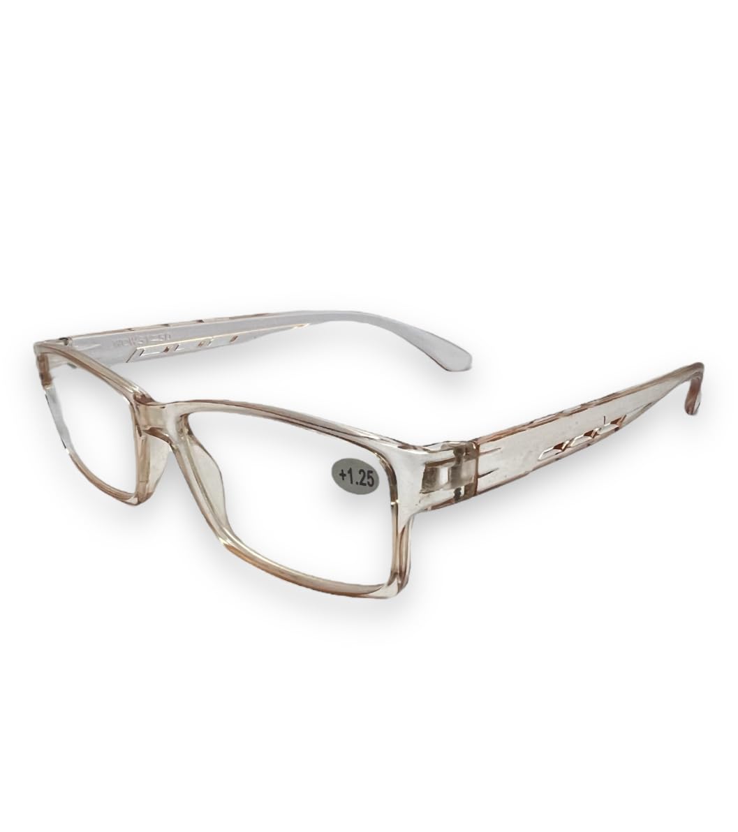 Kishor Opticals| WATER Reading Frames | Reading Glasses for Men and Women |+1 +1.25 +1.50 +1.75 +2 +2.25 +2.50 +2.75 +3 +3.50 +4.00 Reading Power Number Glass-image-5