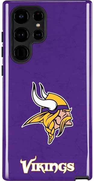Skinit Impact Phone Case Compatible with Galaxy S25 Ultra - Officially Licensed NFL Minnesota Vikings Design