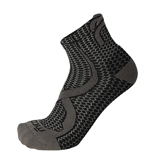 MICO Calza da Trail Running Unisex Corta Light