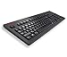 CHERRY G80 3000 Silent Keyboard - Red MX Silent Switch - USB - PS/2 - Retro Look - Black (G80-3000LSCEU-2)
