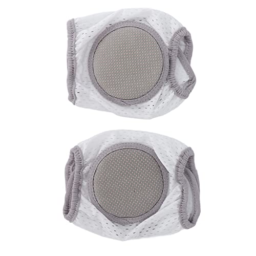 Dioche Baby Knee Pads, Baby Knee Protectors, Baby Crawling Pads Soft Cotton Elastic Unisex Prevent Slip Infant Knee Cover (grey)4