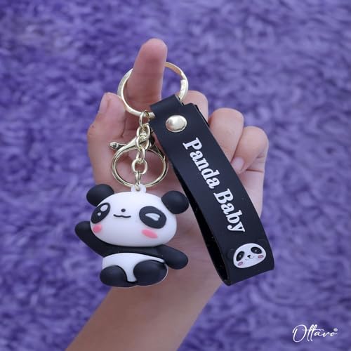 Image of OTTAVO Cute Cartoon 3D Silicone High -Quality PVC Material Keychain, Suitable for Boys and Girls - Pack of 1.