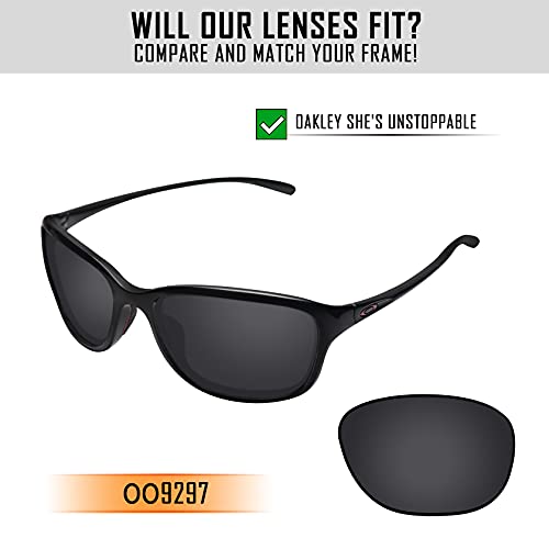 Image of Polarized Replacement Lenses & Nose Pad for Oakley She's Unstoppable OO9297 Sunglass