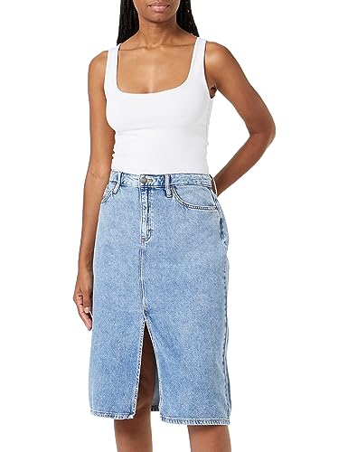 Lee Midi Skirt Falda, Mid LOWS, 31W De Las Mujeres