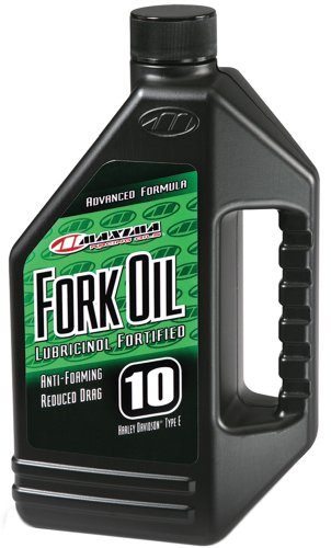 Maxima Racing Oils 55916-2PK Fork Oil Standard Hydraulic 10w 16 oz Bottle, 2-Pack