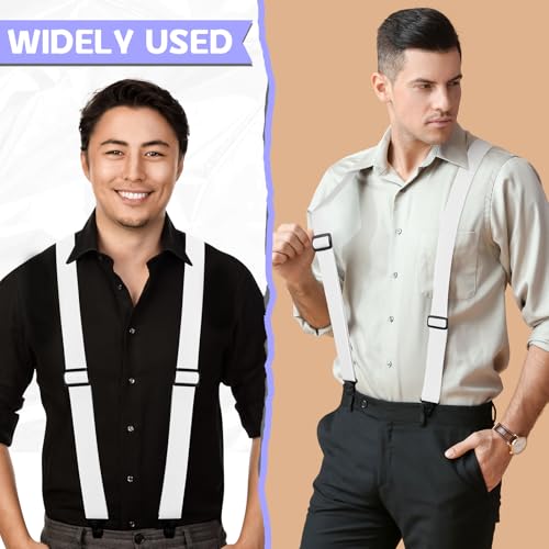 Image of Janmercy Men X-Back Hidden Suspender Airport Friendly