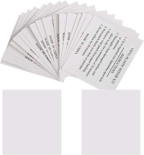 Colchones Inflables, Toy GWHOLE 20 Piezas Parches Reparación Impermeable Autoadhesivos Kit para Piscinas inflables, Camas de Agua, Juguetes